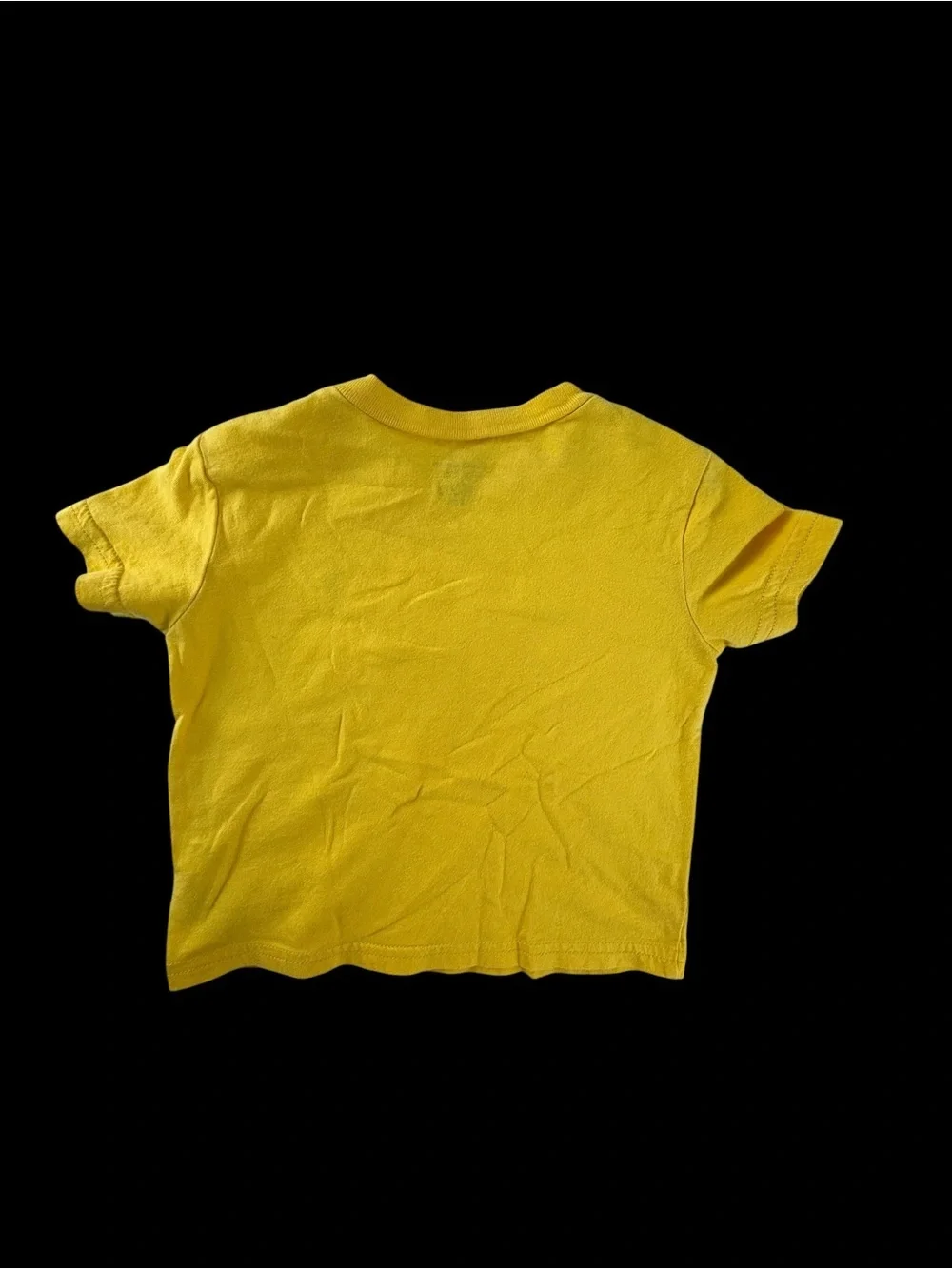 Ralph Lauren Bright Yellow Short-Sleeve Polo Tee with Navy Pony